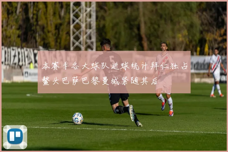本赛季各大球队进球统计拜仁独占鳌头巴萨巴黎曼城紧随其后